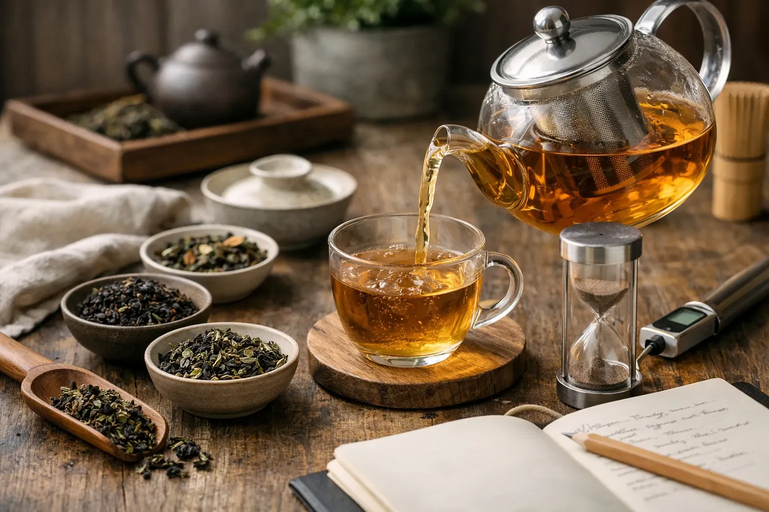 Oolong. Entre el verde y el negro.