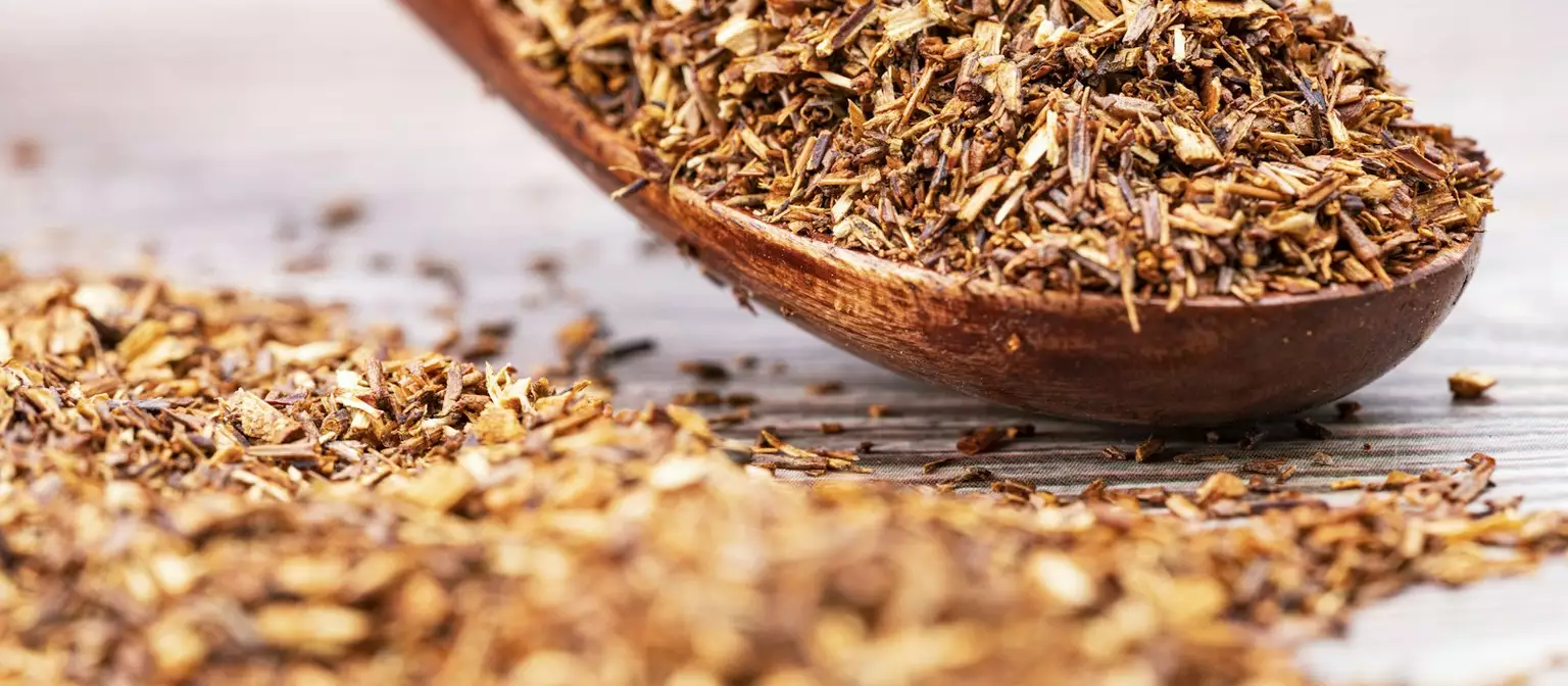 Rooibos. Dulce por naturaleza, sin cafeína.