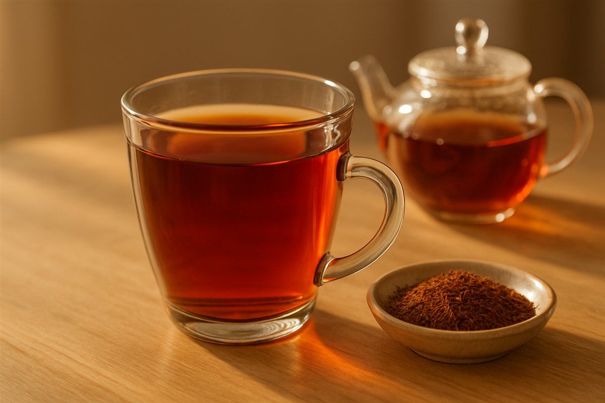 Loose leaf red rooibos tea