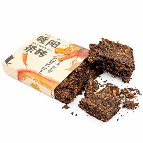 Caliente Pu'erh maduro ladrillo 220G