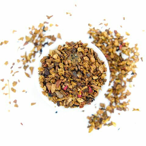 Higo chumbo con frambuesa