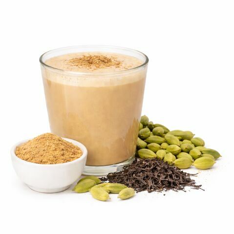 Karak Chai con leche y cardamomo