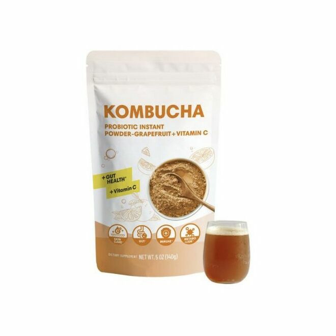 Premezcla de Kombucha y pomelo