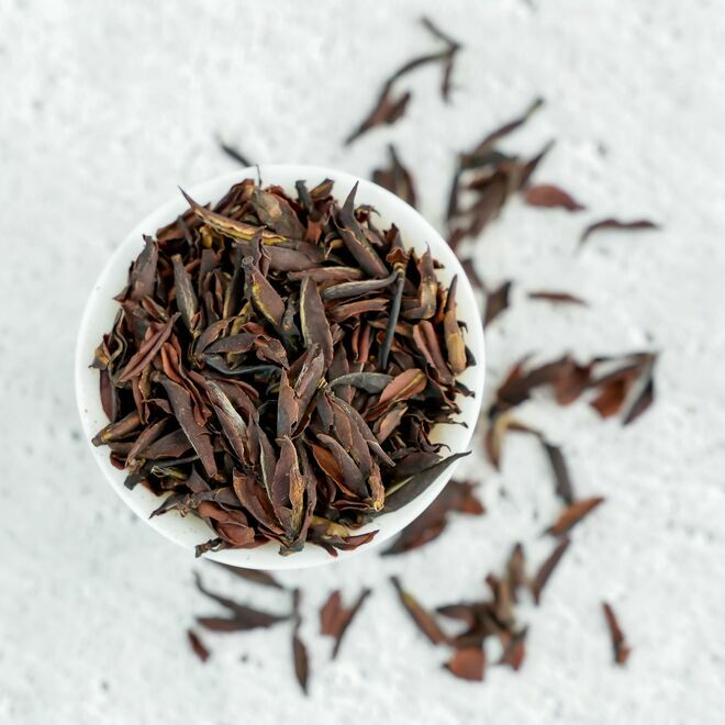 Primera cosecha de cogollos rojos silvestres