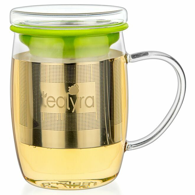 Perfectea Taza de cristal Infusor