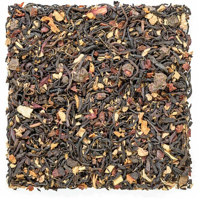 Thé pu-erh au gingembre