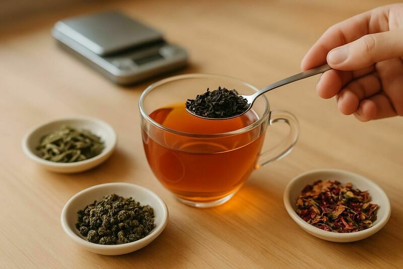 ¿Cuánto té a granel por taza? Guía sencilla para medirlo